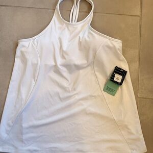 Women's White Halter Top